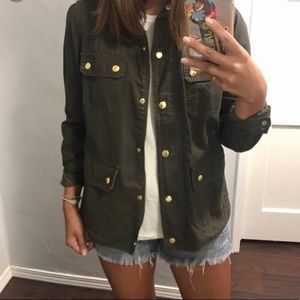 JCrew relaxed boyfriend fit jacket